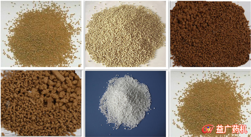 搖擺式顆粒機成品物料 搖擺式顆粒機成品物料
